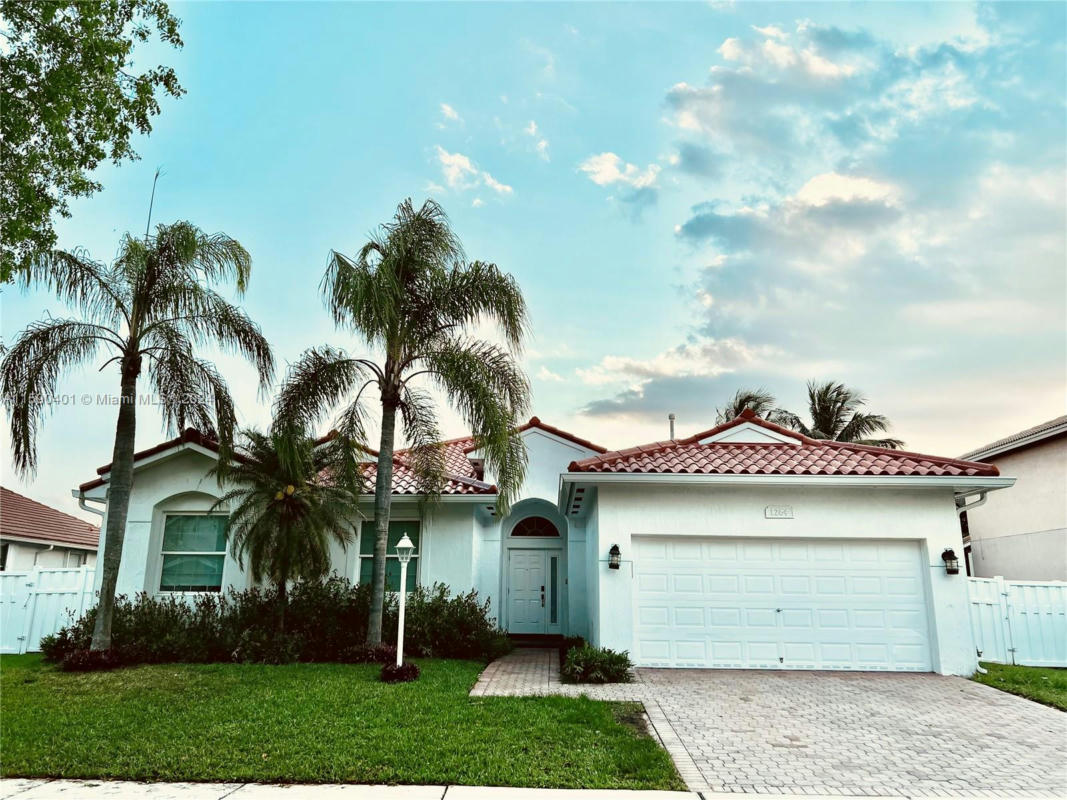 1264 NW 140TH TER, PEMBROKE PINES, FL 33028, photo 1 of 53